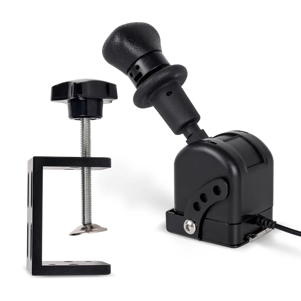 RASTP-New USB SIM Handbrake with Mounting Clip ETS2 American and European PC Racing Game Simulator Air Brake for G20 G27 G29