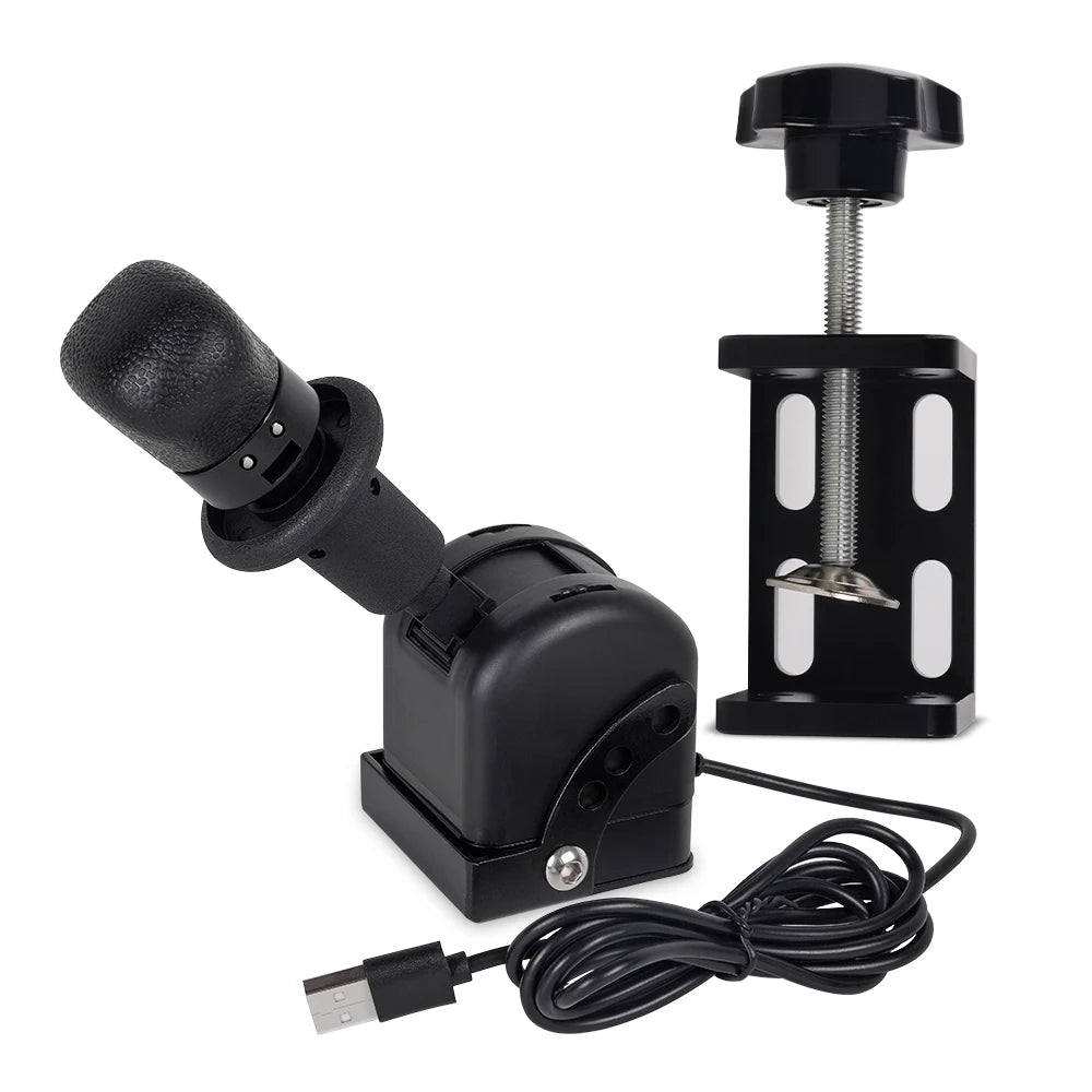 RASTP-New USB SIM Handbrake with Mounting Clip ETS2 American and European PC Racing Game Simulator Air Brake for G20 G27 G29