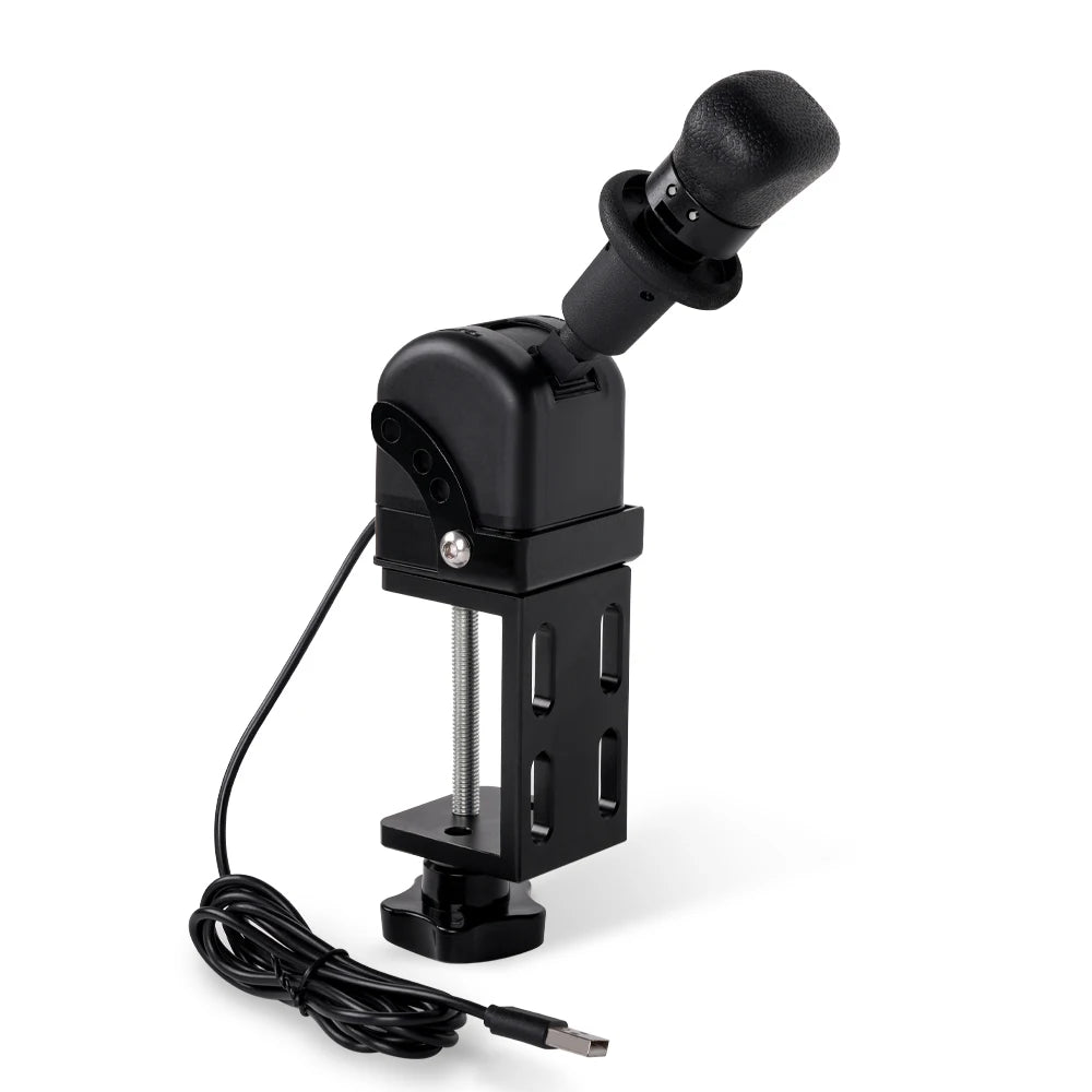 RASTP-New USB SIM Handbrake with Mounting Clip ETS2 American and European PC Racing Game Simulator Air Brake for G20 G27 G29