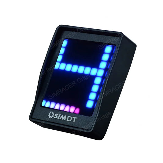 SIMDT PC Simracing Gear Display Dashboard Gear Instrument Panel for Racing Game Accessories for LogtiechG29 Thrustmaster Fanatec